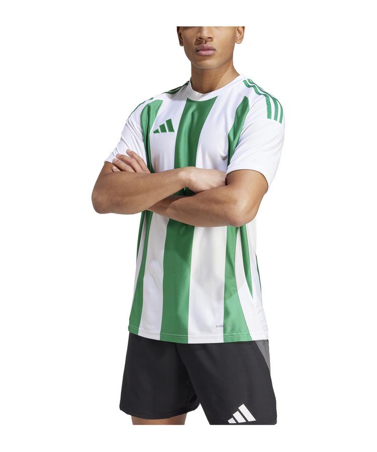 adidas adidas Striped 24 Trikot Trikot Herren - weissgruen - 0 | SportScheck