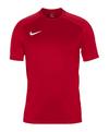 Nike Team Training T-Shirt Laufshirt Herren - rot