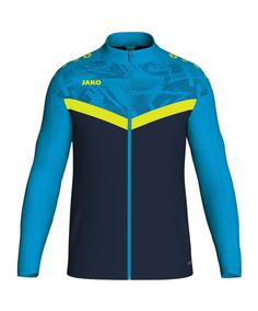 JAKO Iconic Jacke Trainingsjacke blaugelb