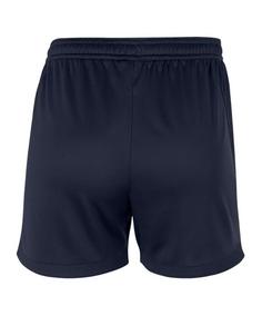 Rückansicht von Nike Team Court Short Damen Laufshorts Damen blau