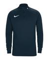 Nike NK TM Training Quarterzip Sweatshirt Laufshirt Herren - blau