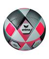 Erima Hybrid Match Spielball Fu&szlig;ball - silberrot