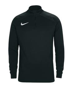 Nike Team Training HalfZip Sweatshirt Laufshirt Herren schwarz