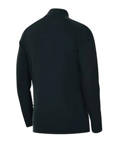 Rückansicht von Nike Team Training HalfZip Sweatshirt Laufshirt Herren schwarz