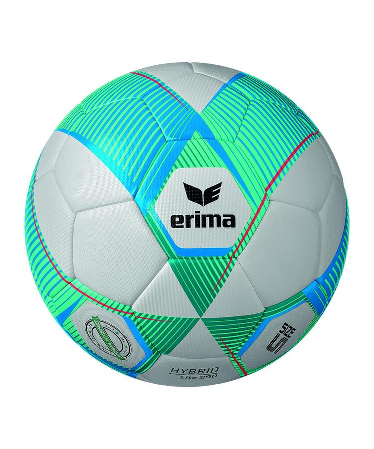 Erima Erima Hybrid Lite 290g Trainingsball Fu&szlig;ball - blaugruen - 0 | SportScheck