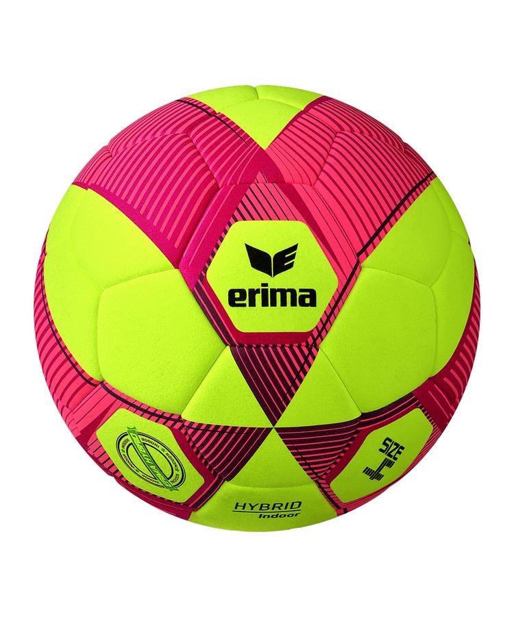 Erima Erima Hybrid Indoor Trainingsball Fu&szlig;ball - gelbrot - 0 | SportScheck