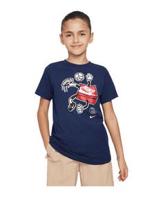 Nike Paris St. Germain Character T-Shirt Kids T-Shirt Kinder blau