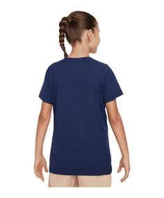 Rückansicht von Nike Paris St. Germain Character T-Shirt Kids T-Shirt Kinder blau