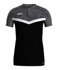 JAKO Iconic Polo Poloshirt Herren - schwarzgrau