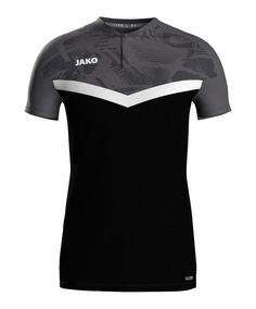 JAKO Iconic Polo Poloshirt schwarzgrau