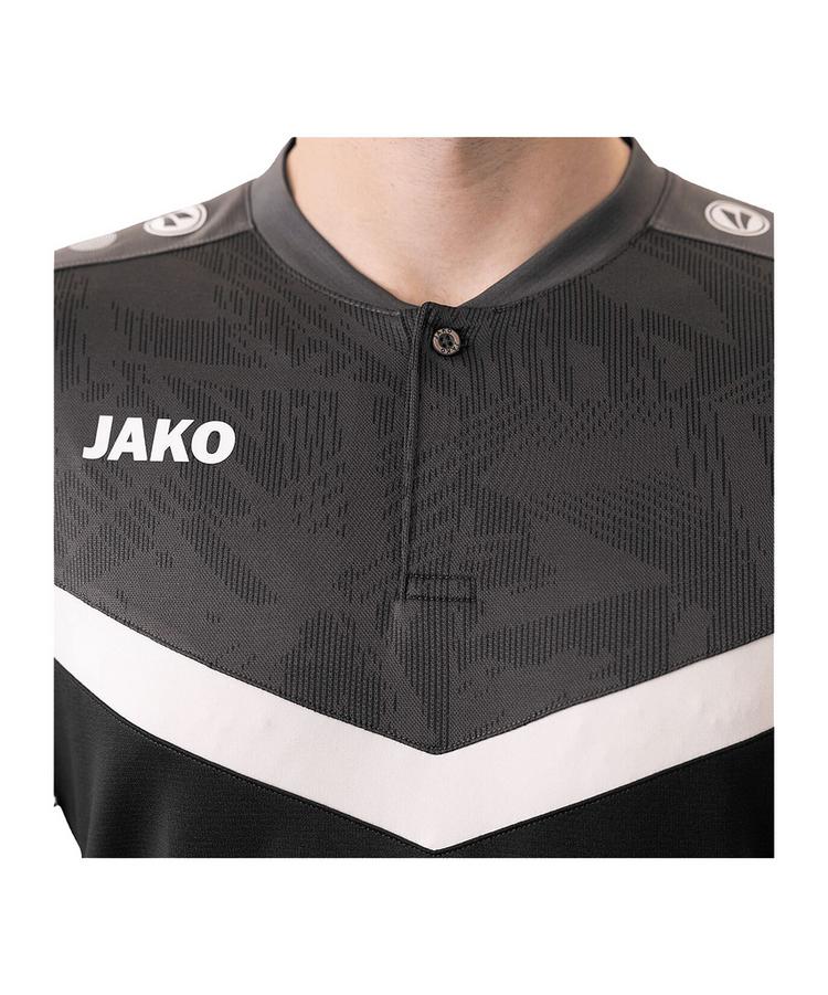 JAKO JAKO Iconic Polo Poloshirt Herren - schwarzgrau - 1 | SportScheck
