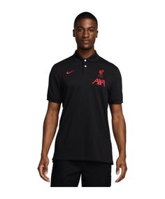 Nike FC Liverpool Polo Shirt Fanshirt grau