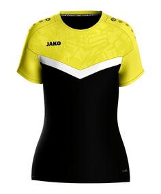 JAKO Iconic T-Shirt Damen T-Shirt Damen schwarzgelb