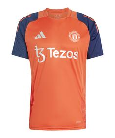 adidas Manchester United Trainingsshirt Fanshirt rotblau