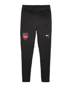 PUMA 1. FC Heidenheim Trainingshose Trainingshose schwarz