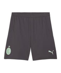 PUMA AC Mailand Short Away 2024/2025 Fußballshorts graugruen