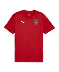 PUMA 1. FC Heidenheim Trainingsshirt T-Shirt - rot