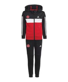 adidas 1.FC Nürnberg Trainingsanzug Baby Trainingsanzug Kinder schwarz