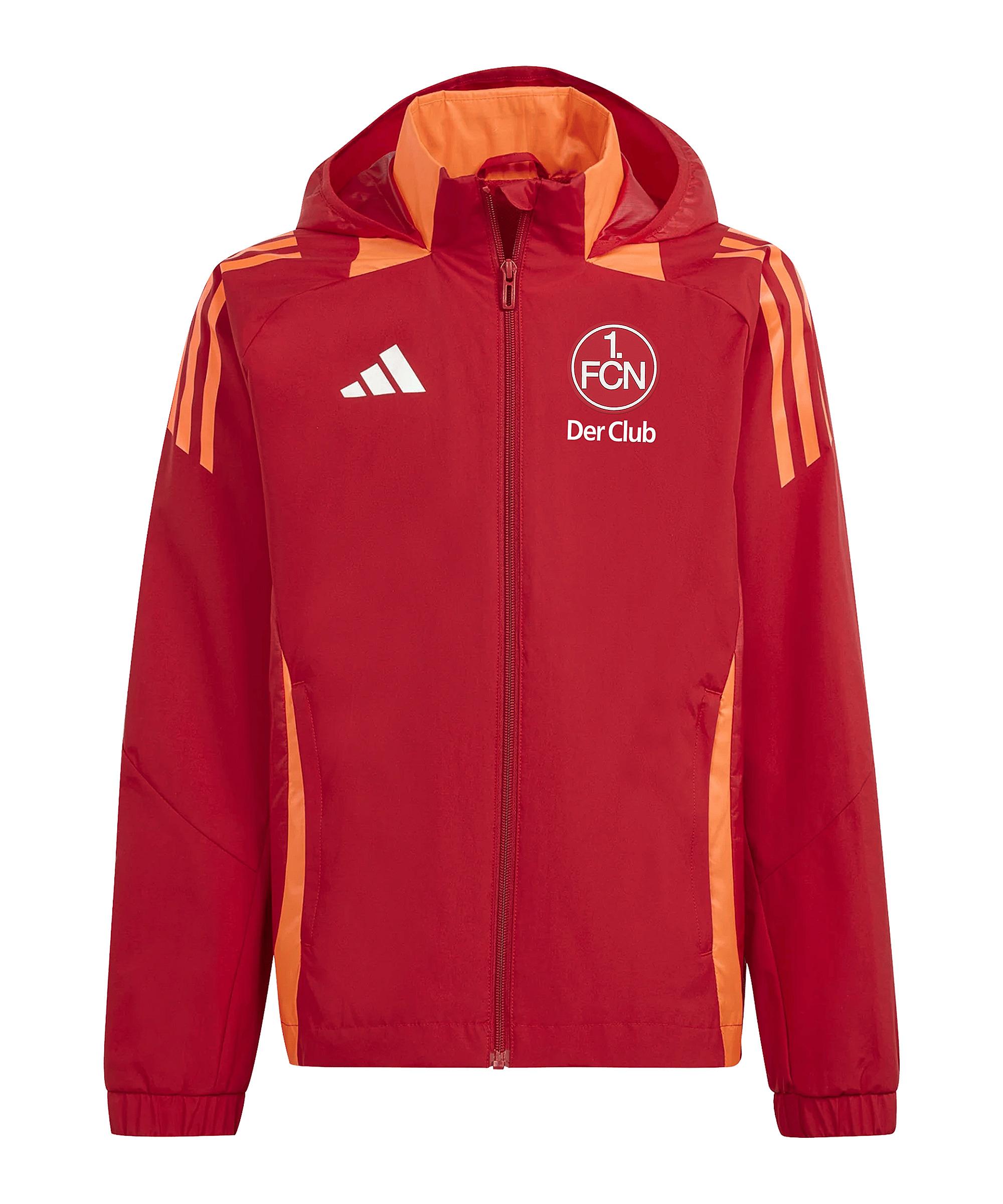 Adidas jacke rot gold online