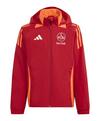 adidas 1.FC N&uuml;rnberg Allwetterjacke Kids Trainingsjacke Kinder - rot