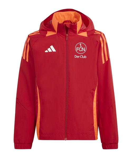 adidas 1.FC N&uuml;rnberg Allwetterjacke Kids Trainingsjacke Kinder