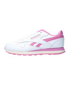 Reebok Classic Leather Kids Sneaker Kids Weiß Sneaker Kinder weissrosa