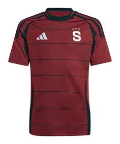 adidas Sparta Prag Trikot Home 2024/2025 Fußballtrikot rot