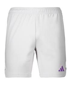 adidas Tiro 23 Pro Torwartshort Kids Torwarthose Kinder grauweiss