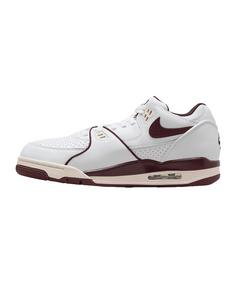 Rückansicht von Nike Air Flight 89 Low Sneaker Weiß Sneaker Herren weissrot