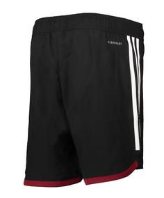 Rückansicht von adidas Custom Short Kids Fußballshorts Kinder schwarz