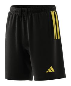 adidas Tiro 23 Competition Short Kids Fußballshorts Kinder schwarzgraugelb