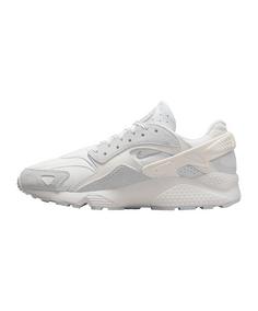 Rückansicht von Nike Air Huarache Runner Sneaker Herren weisssilber