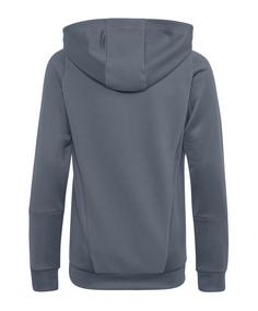 Rückansicht von adidas Tiro 23 Competition Hoody Kids Funktionssweatshirt Kinder grau