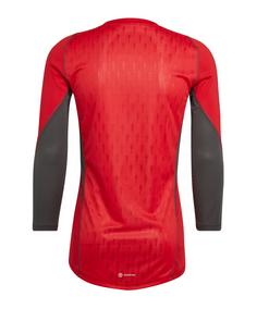 Rückansicht von adidas Tiro 23 Pro Torwarttrikot Kids Fußballtrikot Kinder rot