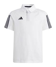 adidas Tiro 23 Competition Poloshirt Kids Poloshirt Kinder weiss