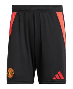 adidas Manchester United Short Home 2024/2025 Fußballshorts schwarz