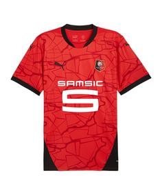 PUMA Stade Rennais Trikot Home 2024/2025 Fußballtrikot rotschwarz