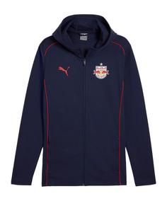 PUMA RB Salzburg Casual Kapuzenjacke Trainingsjacke blaurot