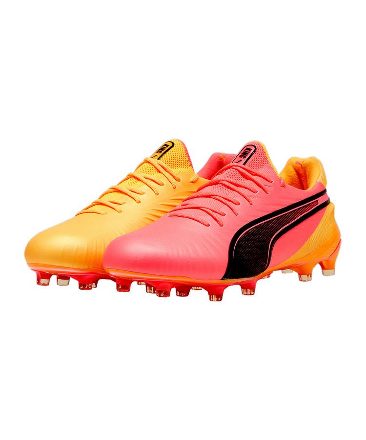PUMA PUMA KING Ultimate FG/AG Teaser Fu&szlig;ballschuhe - orangeschwarz - 3 | SportScheck