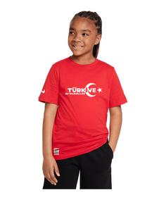 Nike TFF T-Shirt EC 2024 Kids Fanshirt Kinder rot