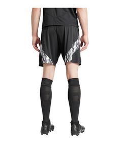 Rückansicht von adidas FC Arsenal London Short Away 2024/2025 Fußballshorts schwarz