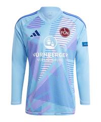adidas 1.FC N&uuml;rnberg TW-Trikot 2024/2025 Trikot - blau
