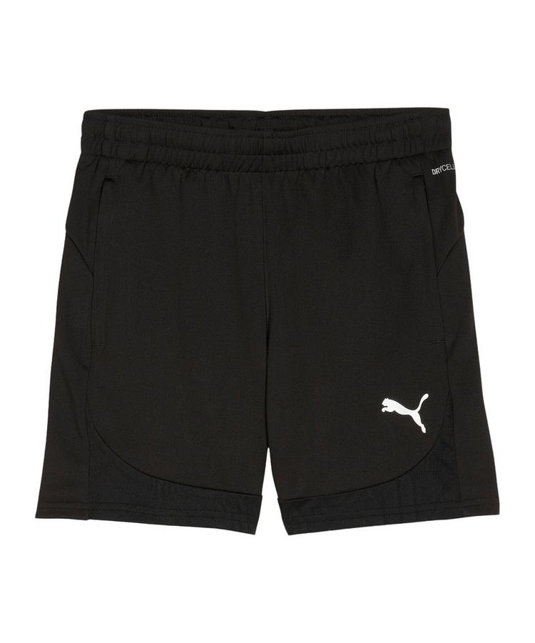 PUMA PUMA TeamFinal Training Short Kids Fu&szlig;ballshorts Kinder - schwarzsilber - 0 | SportScheck