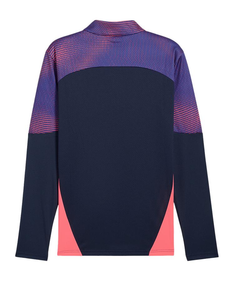 PUMA PUMA IndividualFinal 1/4 Zip Top Sweatshirt Funktionssweatshirt Herren - blaulila - 0 | SportScheck