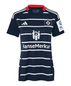 adidas Hamburger SV Trikot Away 2024/2025 Damen Fußballtrikot Damen blau