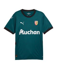 PUMA RC Lens Trikot Away 2024/2025 Fußballtrikot gruenschwarz