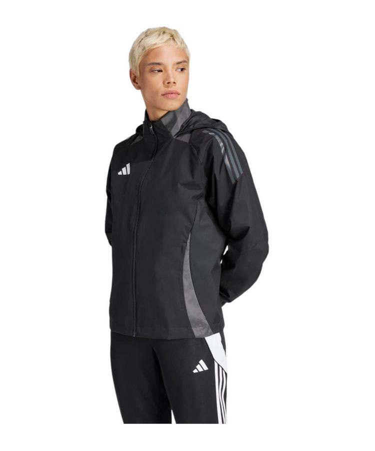 adidas adidas Tiro 24 Competition Allwetterjacke Damen Regenjacke Damen - schwarzgrau - 0 | SportScheck
