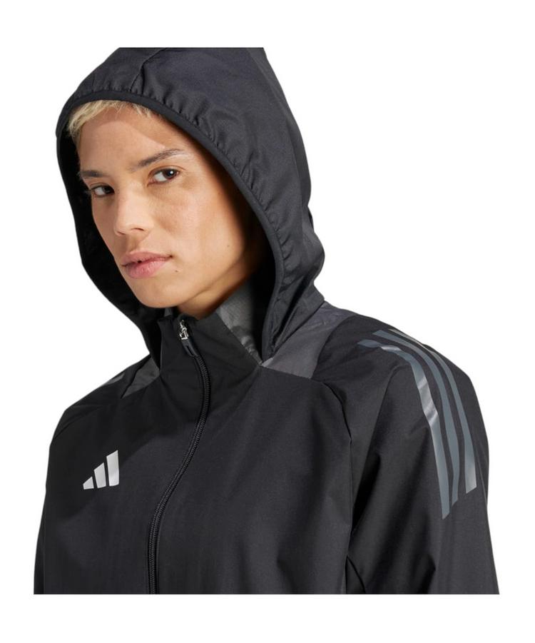 adidas adidas Tiro 24 Competition Allwetterjacke Damen Regenjacke Damen - schwarzgrau - 1 | SportScheck