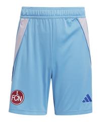 adidas 1.FC N&uuml;rnberg TW-Short 2024/2025 Fu&szlig;ballshorts - blau
