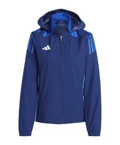 adidas Tiro 24 Competition Allwetterjacke Damen Regenjacke Damen blau